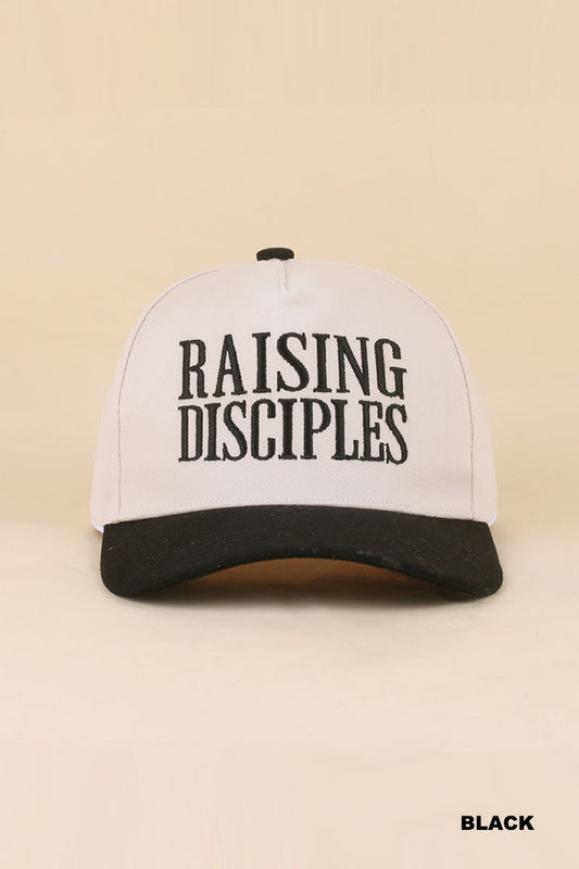 raising disciples hat - black