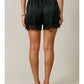 Elastic Waist Lace Trim Shorts
