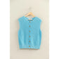 Summertime Blues Ribbed Top