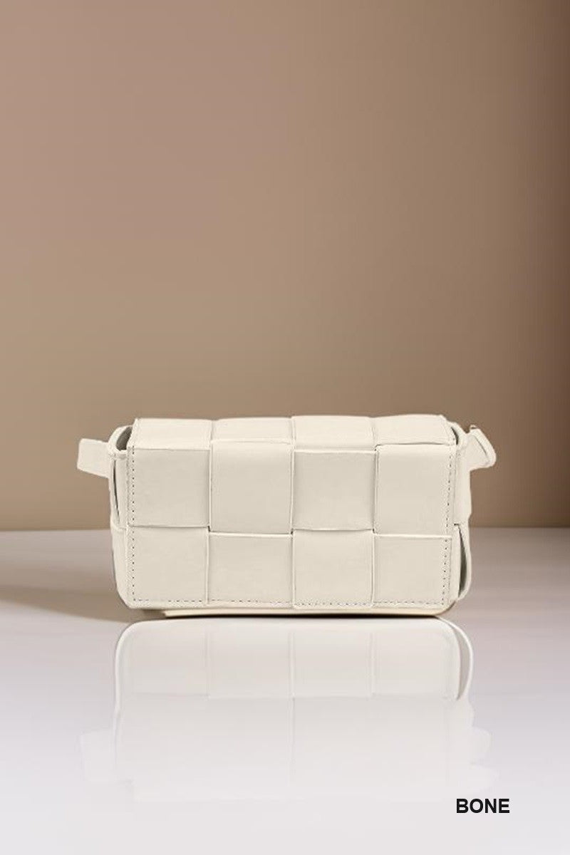Woven Crossbody Bag