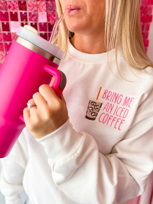 Bring Me An Iced Coffee Crewneck