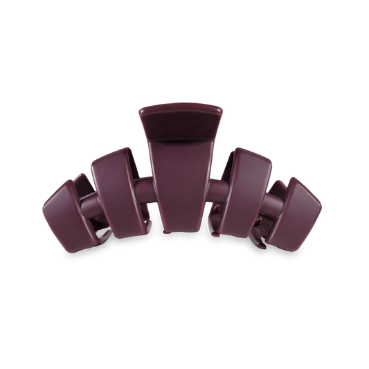 TELETIES Burgundy Bliss Hair Clip - Medium