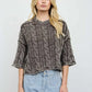 Cable Knit Pullover - Dark Brown