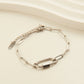 Waterproof Paperclip Chain Carabiner Bracelet
