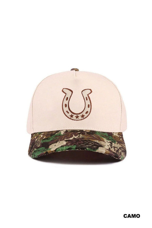 horseshoe hat - camo