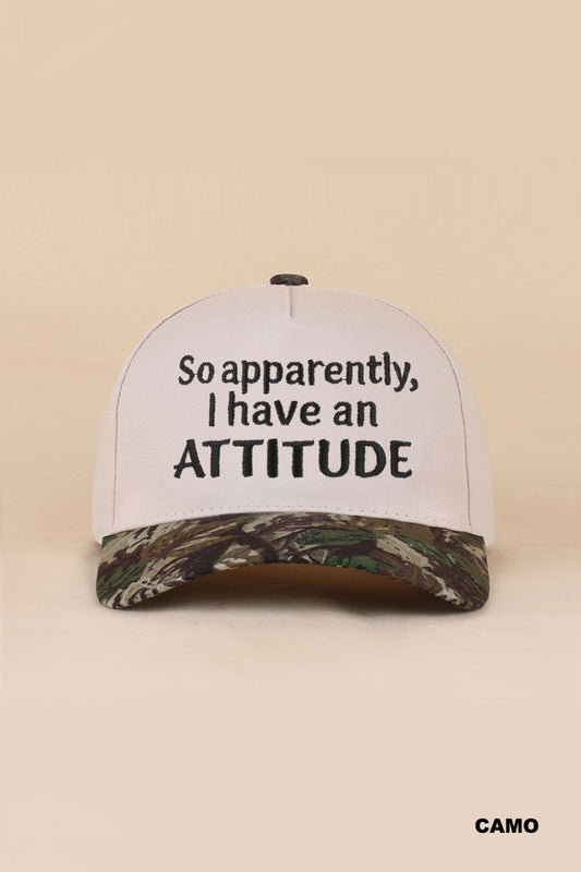 so apparently I have an attitude hat - camo
