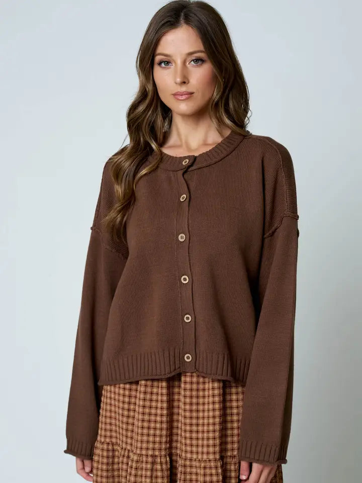 Ready for Fall Button Down Cardigan