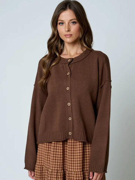Ready for Fall Button Down Cardigan