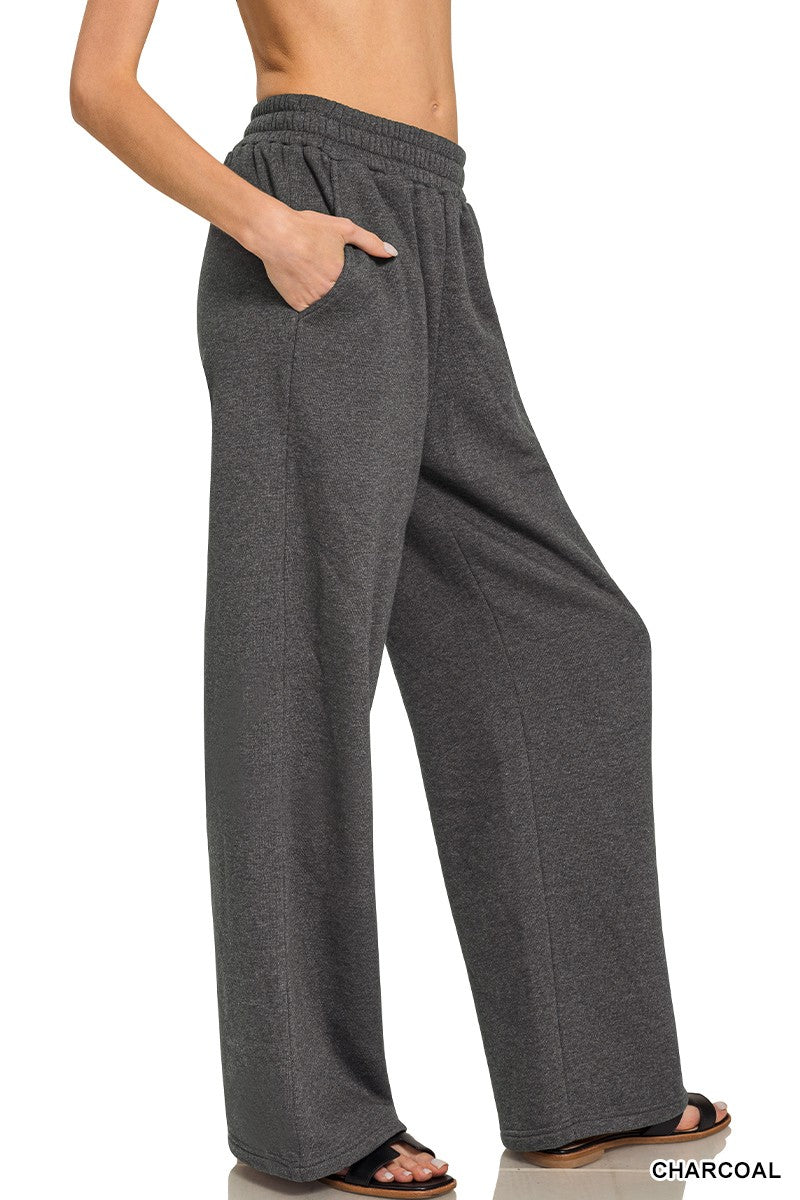 Hot to Go Fleece Pants - Charcoal