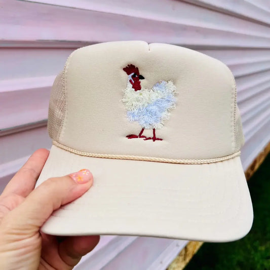 Fluffy Chicken Trucker Hat