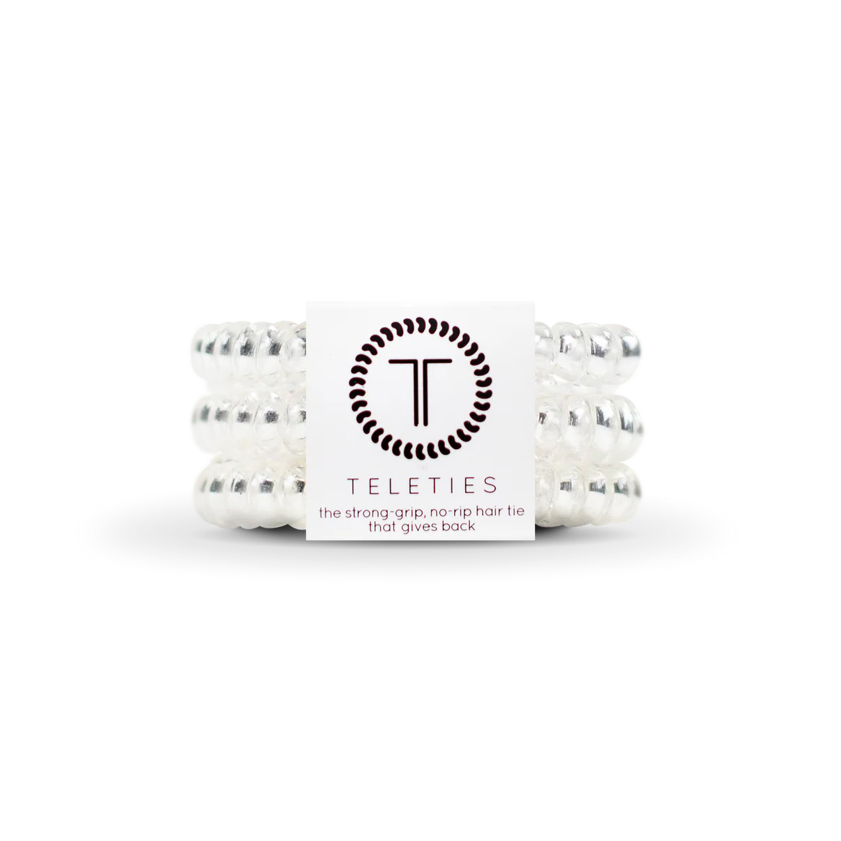 Teleties - Crystal Clear Hair Ties - Large