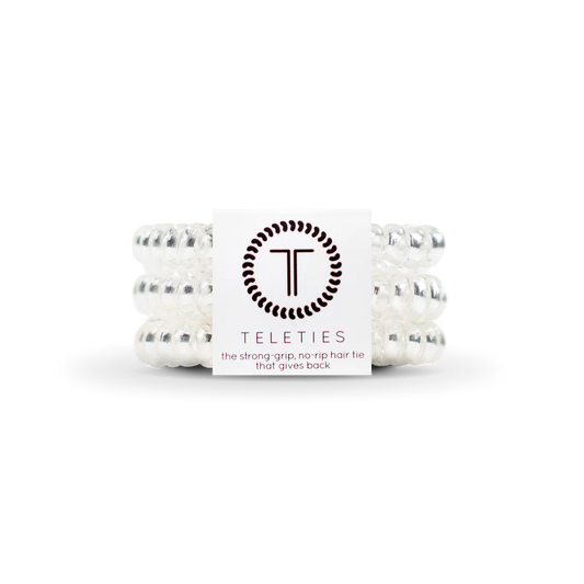 Teleties - Crystal Clear Hair Ties - Large