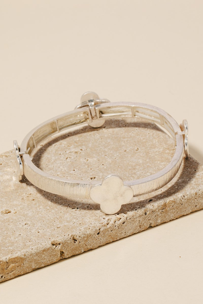 Clover Bangle Bracelet