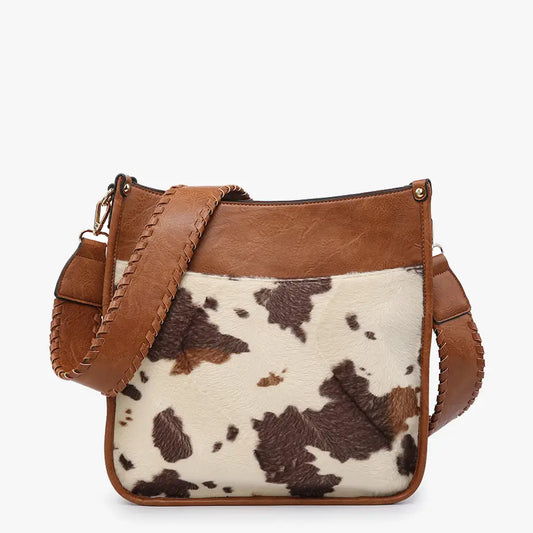 Chloe Cow Crossbody