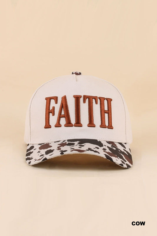 FAITH HAT - COW