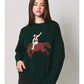 LET'S RIDE COWBOY SWEATER