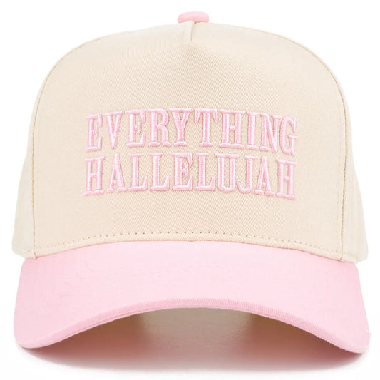 Everything Hallelujah Hat - Light Pink