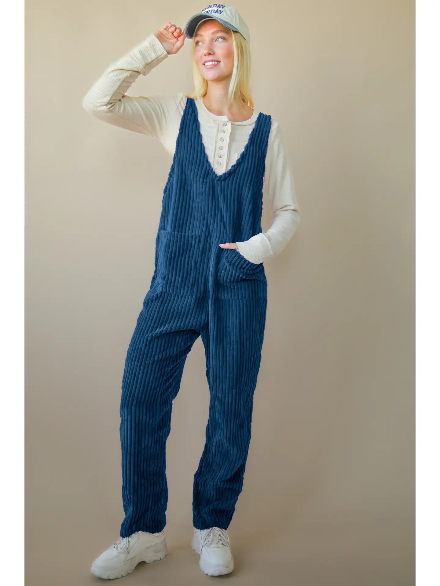 Cozy Soft Corduroy Jumpsuit