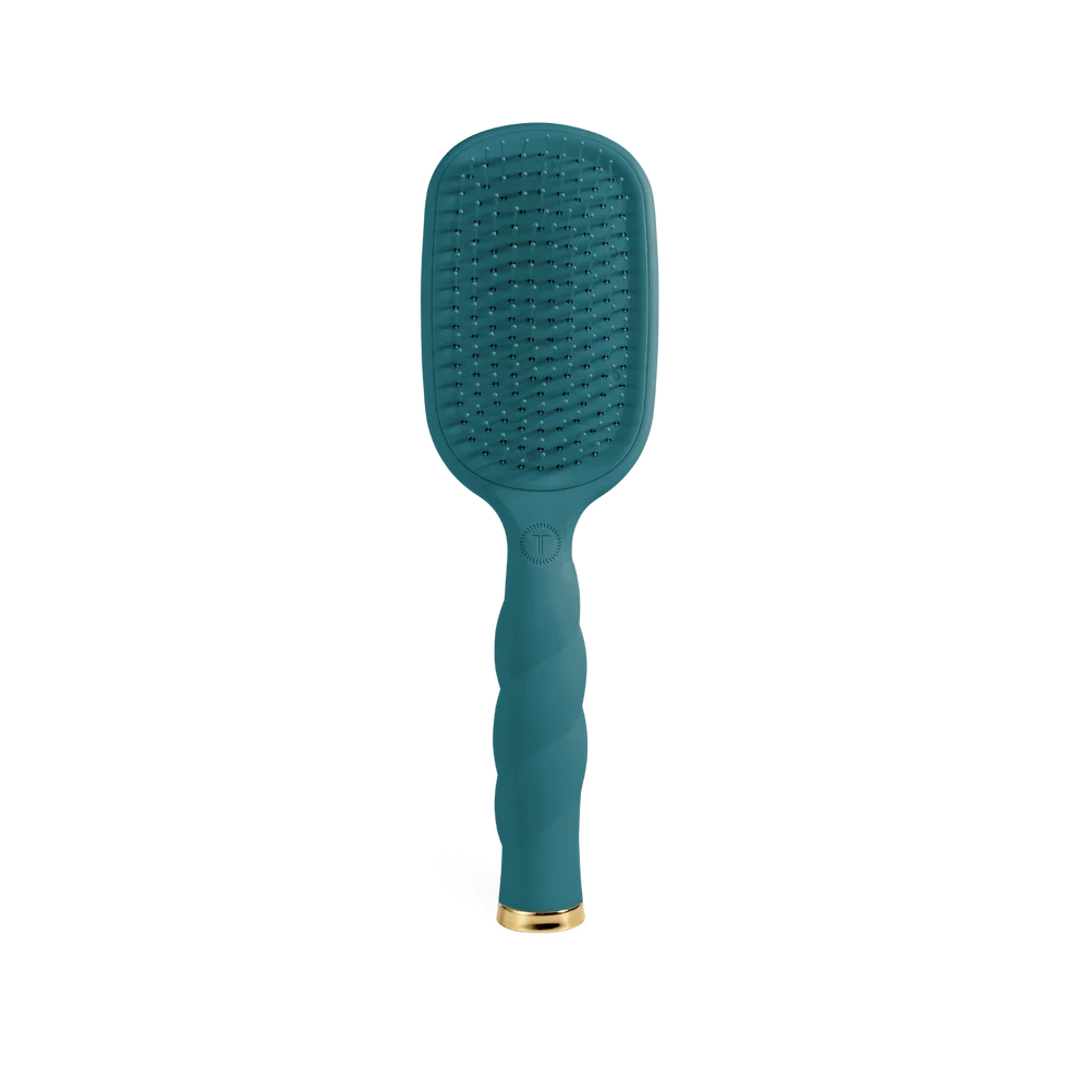 Detangler Hair Brush for Thick Hair - Teal With It