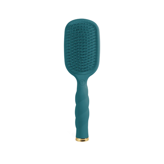 Detangler Hair Brush for Thick Hair - Teal With It