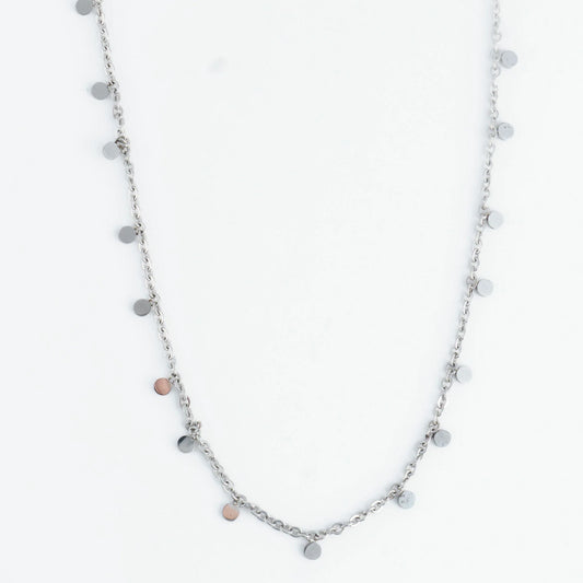 Waterproof Disc Chain Necklace