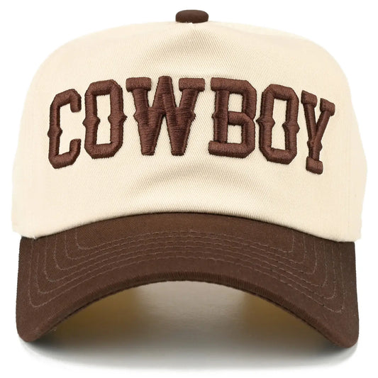 Cowboy Hat (unstructured) - Brown