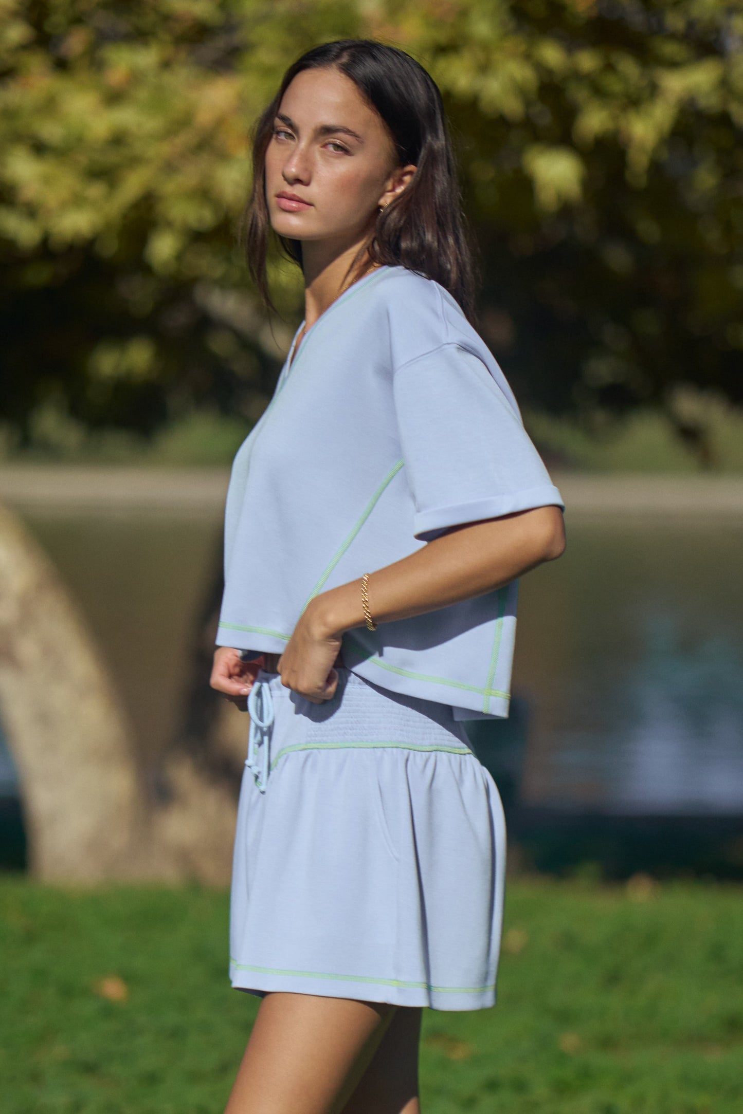 Meet Me On the Court Skirt