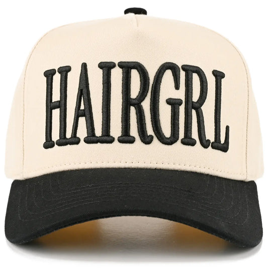 Hair Girl Hat - Black