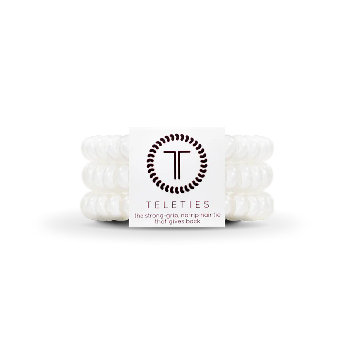 Teleties - Hair Ties - Coconut White - Small