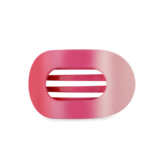 Teleties - Flat Round Hair Clip - Kiss & Tell - Medium