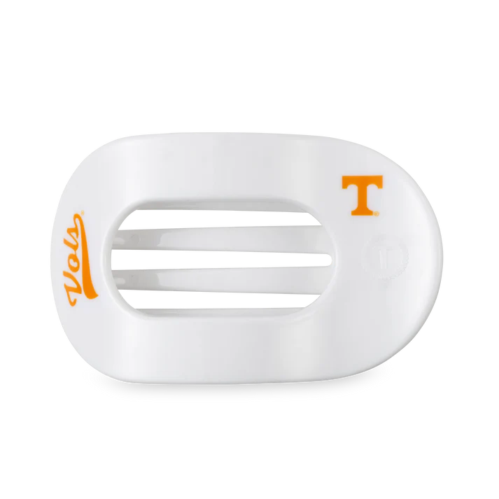 Teleties - Go Vols! Flat Round Hair Clip - Large