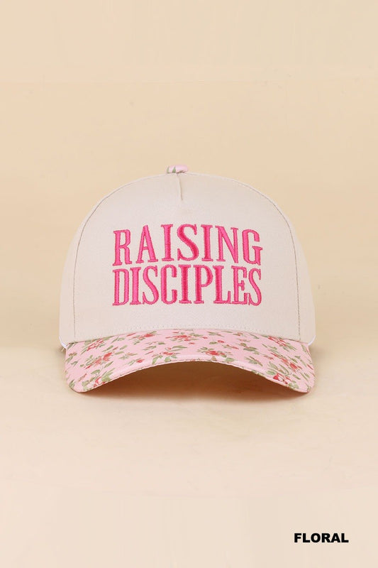 raising disciples hat - floral