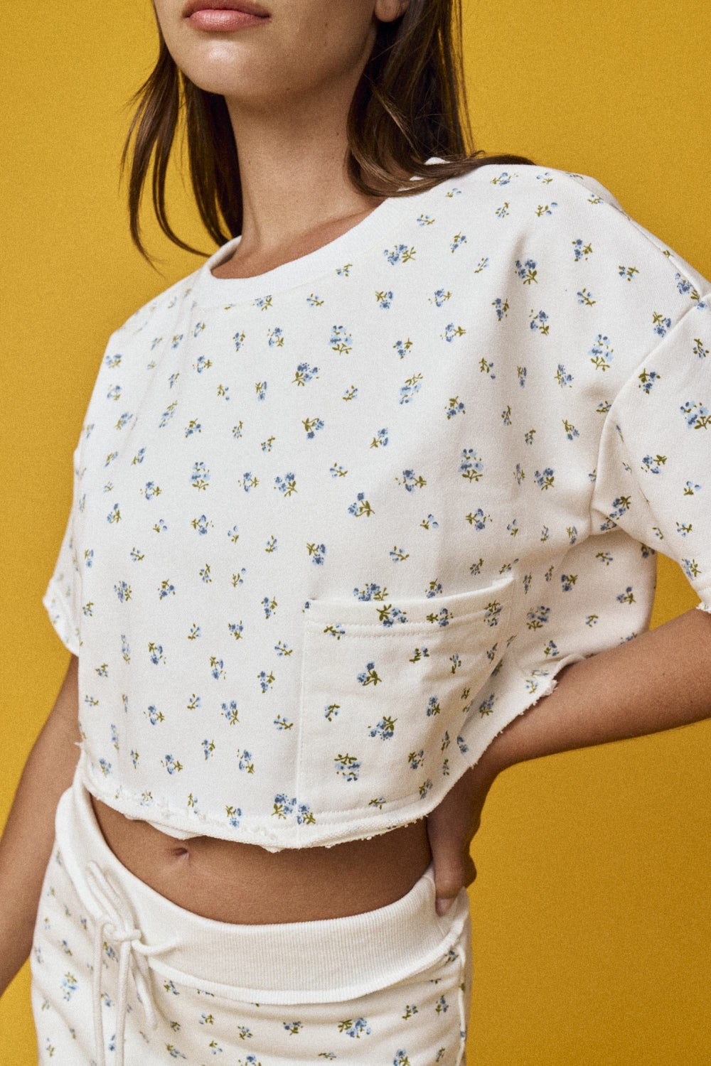 Through the Gardens Floral Top