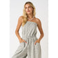 Floral Barrel Leg Jumpsuit