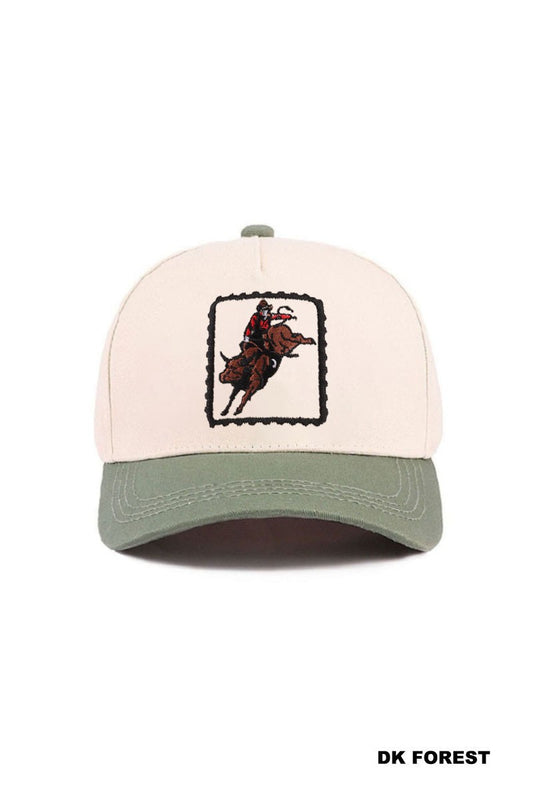 cowboy rodeo hat - green
