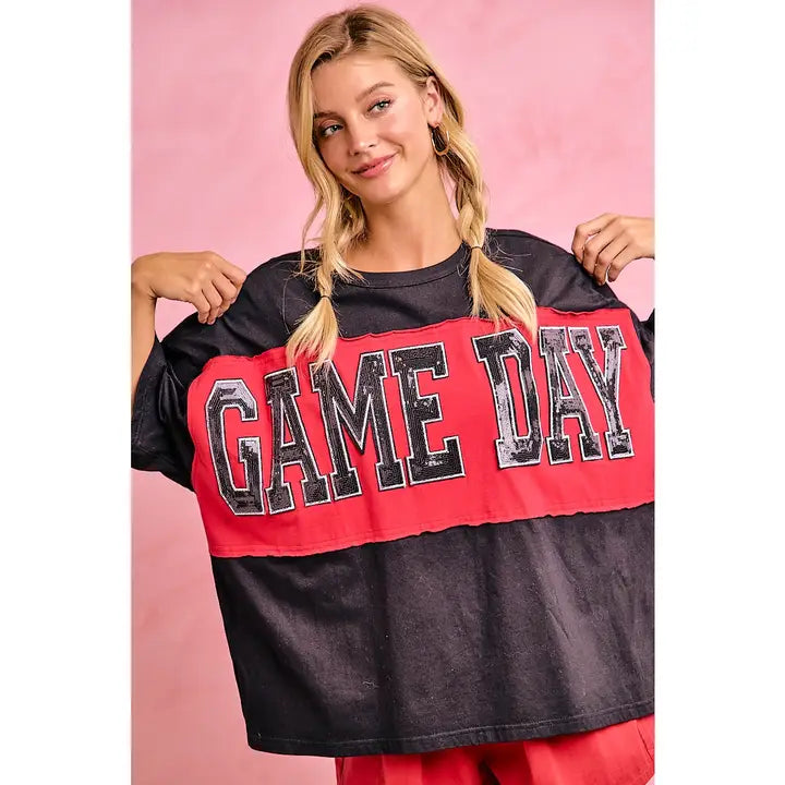 Game Day Colorblock Tee