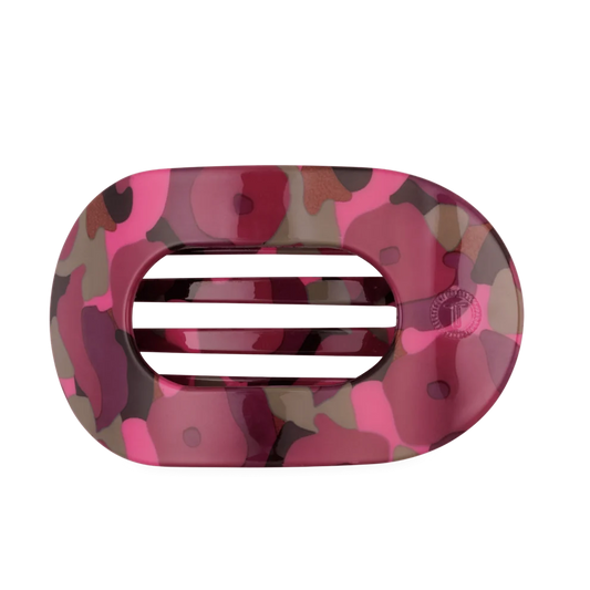 Garden Glam Large Flat Round Hair Clip