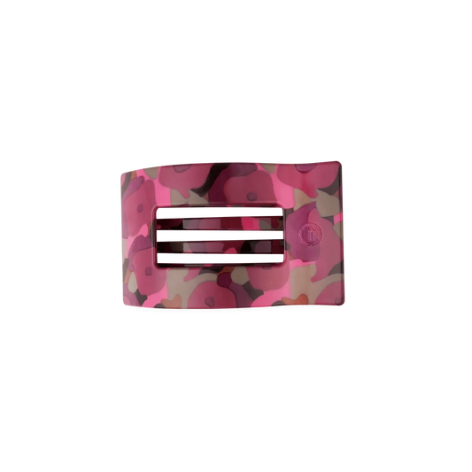 Garden Glam Small Flat Rectangle Hair Clip