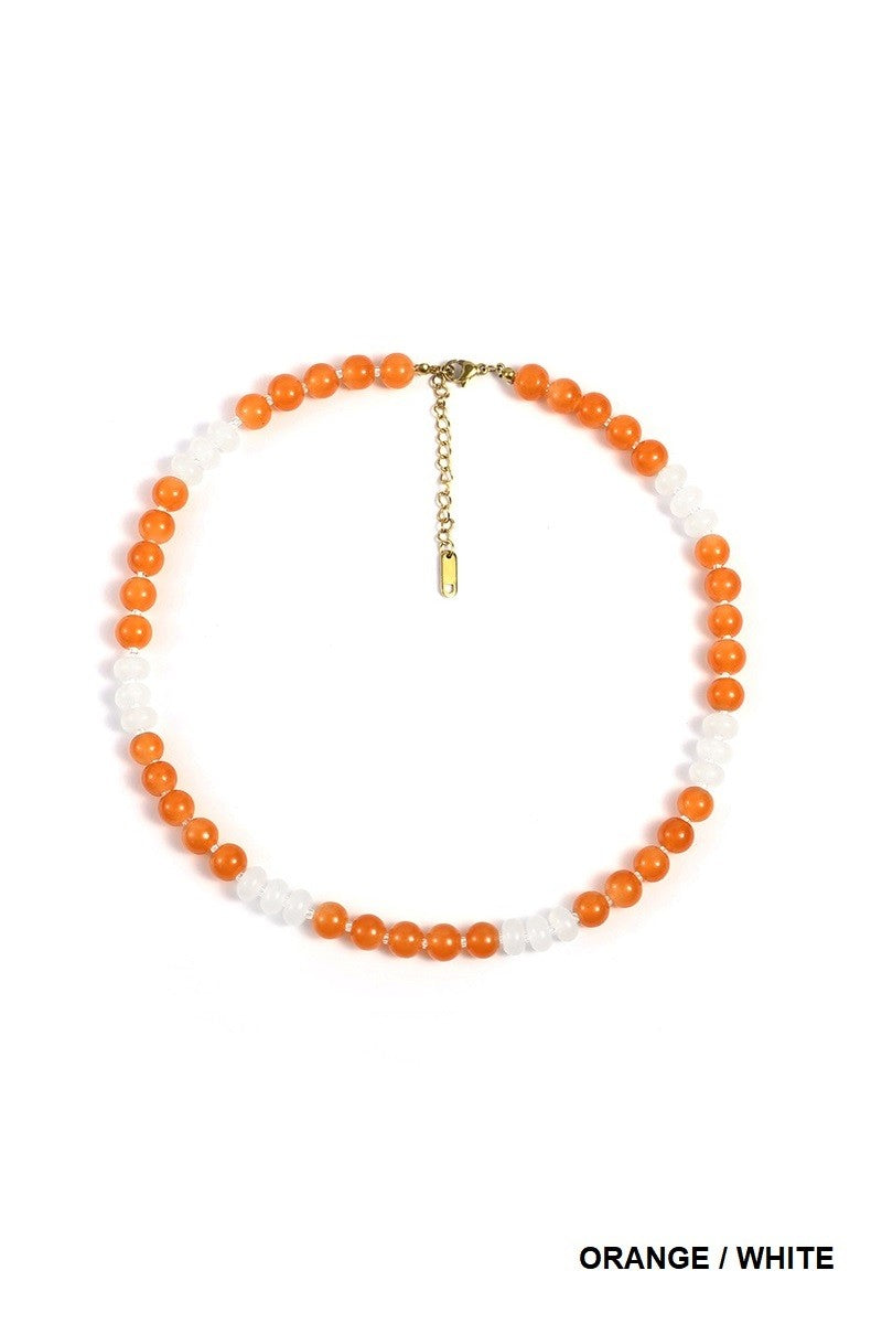 Gemstone Colored Necklace