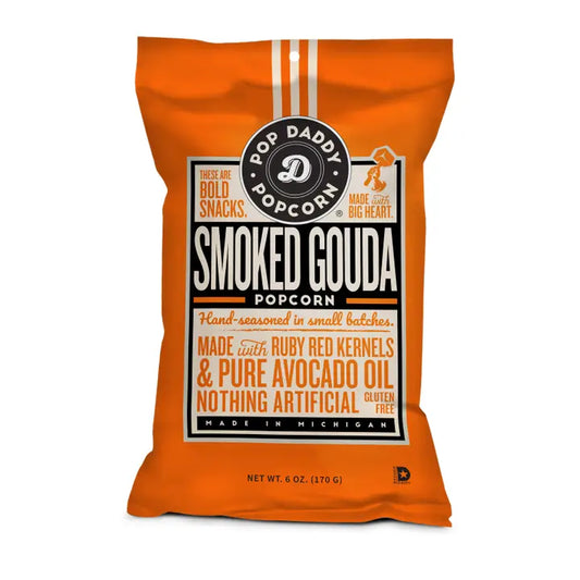 Smoked Gouda Popcorn