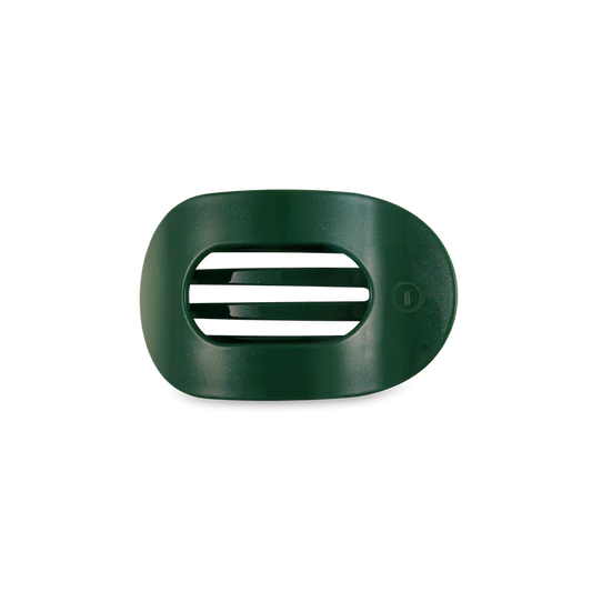 Teleties - Flat Round Hair Clip - Mistletoe - Small