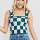 Checkered Tank Top
