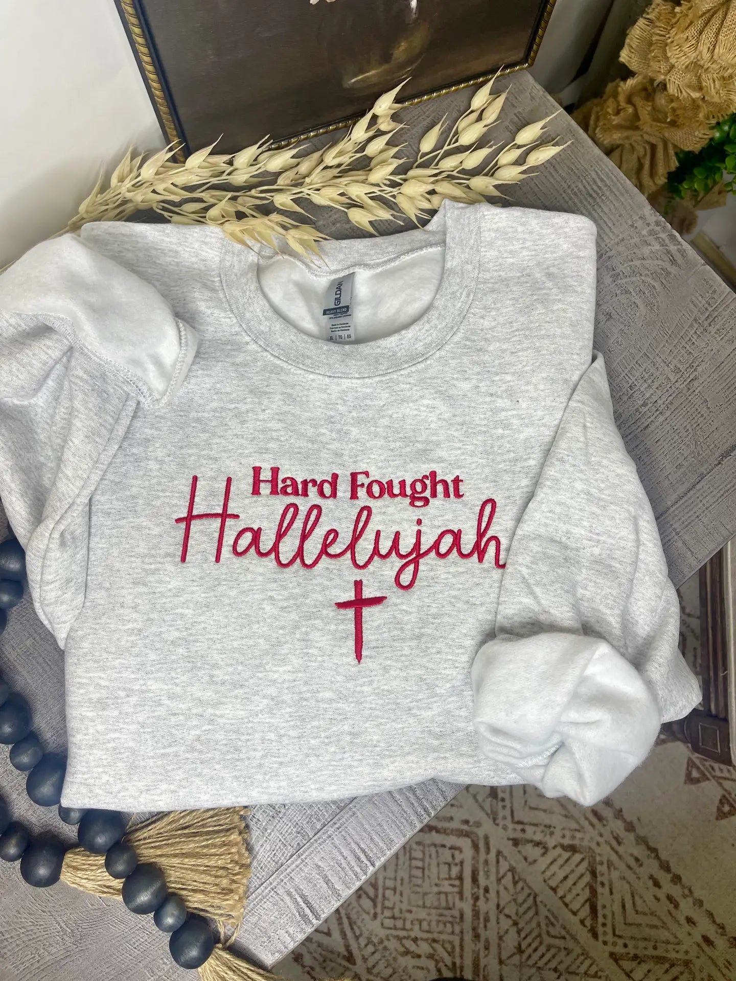 Hard Fought Hallelujah Crewneck