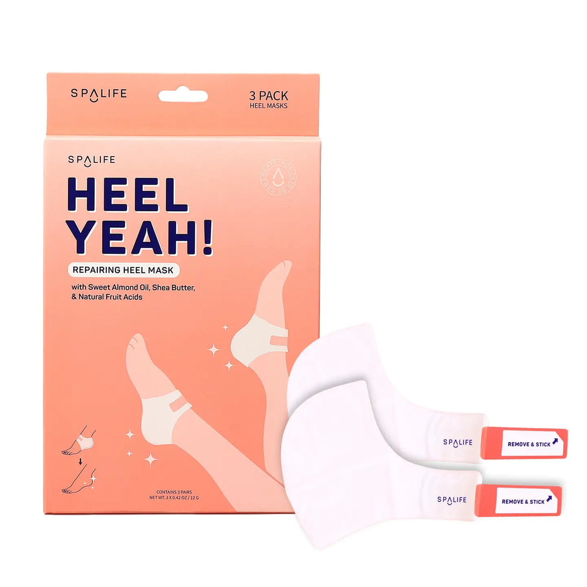 Heel Yeah! Foot Repair Mask - 3 pack