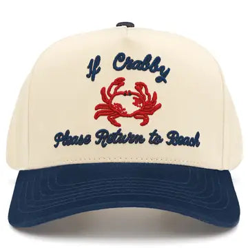 If Crabby Return To Beach Hat