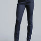 High Rise Skinny Jeans - Indigo