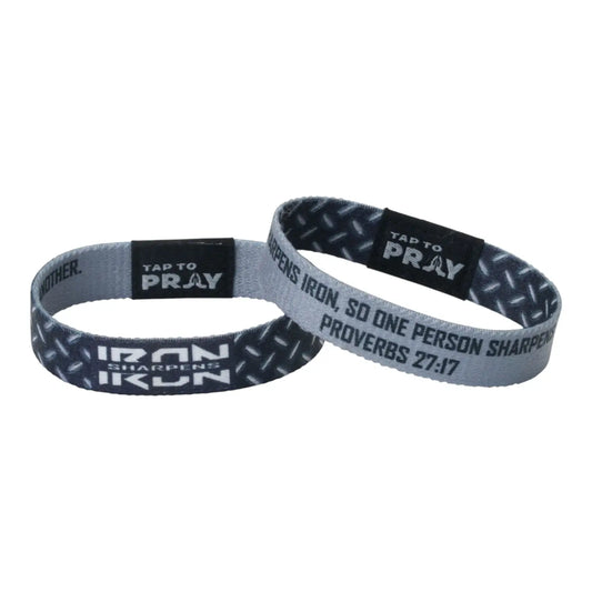 Versible Tap to Pray Bracelet - Iron Sharpens Iron