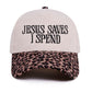 Jesus Saves I Spend Corduroy Hat