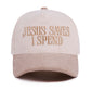 Jesus Saves I Spend Corduroy Hat