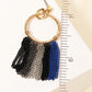 Cain Chain Fringe Hoops